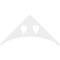 Ekena Millwork Pitch Winston Architectural Grade PVC Gable Pediment, 72"W x 36"H x 1"P (12/12) GPP072X036X100WIN - alternate 5